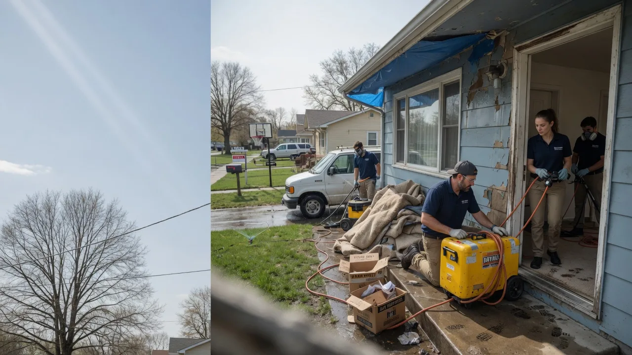 Basement Flood Cleanup in Butler, IL near me